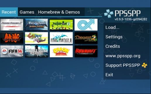 PPSSPP emulator