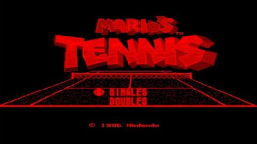 Mario's Tennis